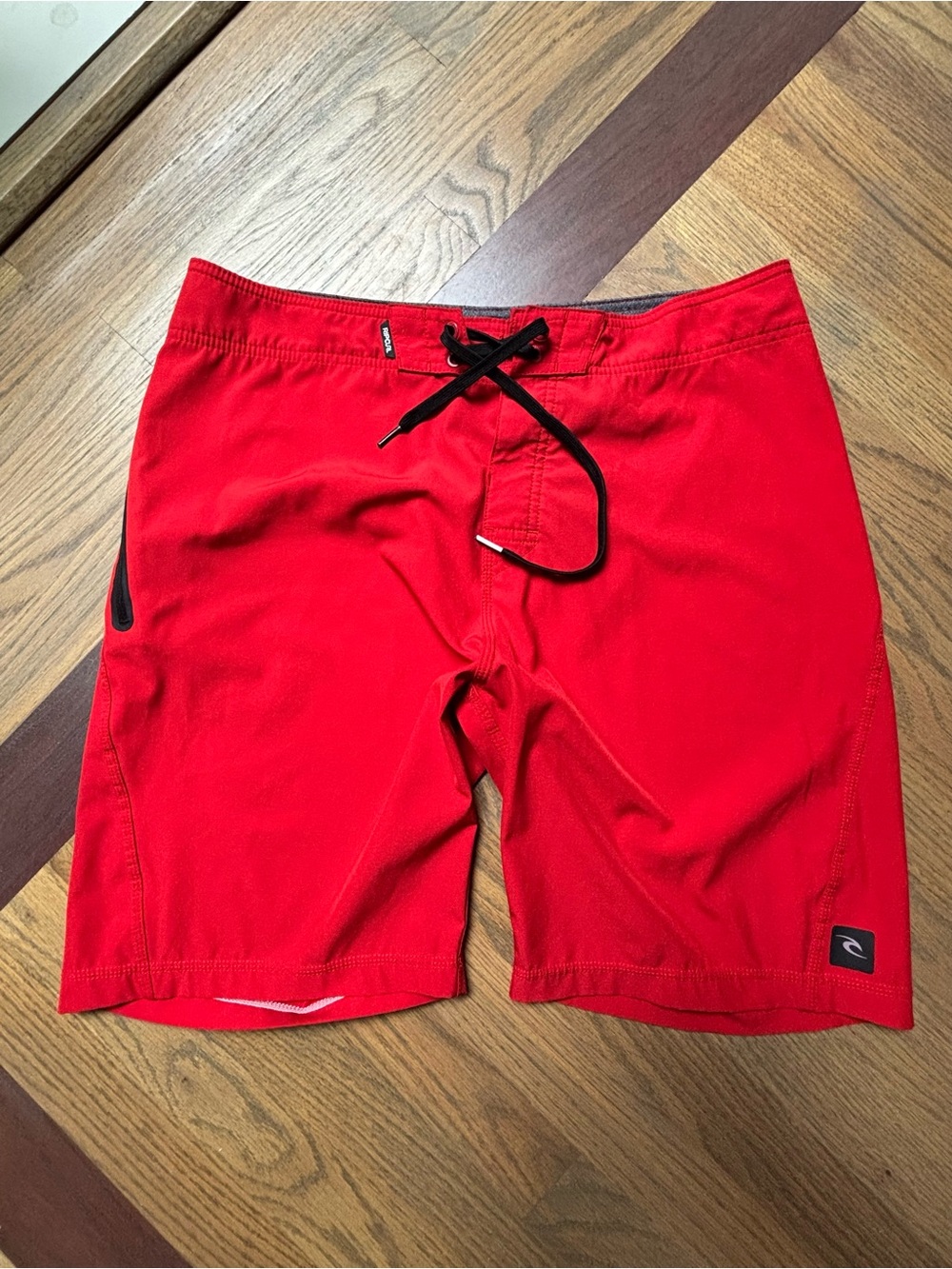 Rip Curl  Mirage Red Board Shorts | Men’s Surf Swim Trunks | Approx. 35-36”waist
